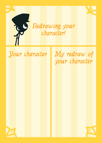 Redrawing your character!