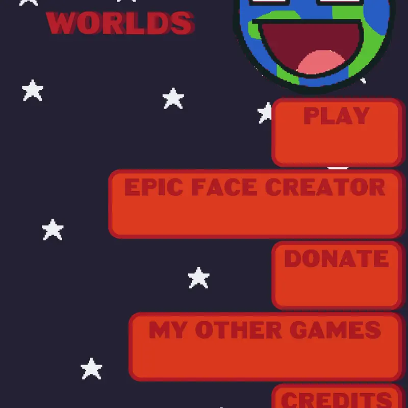 Epic face game worlds by @closed_drew
