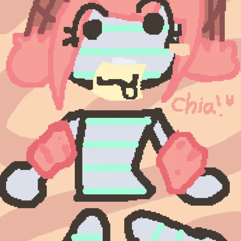 my oc chia! by @picture_frame