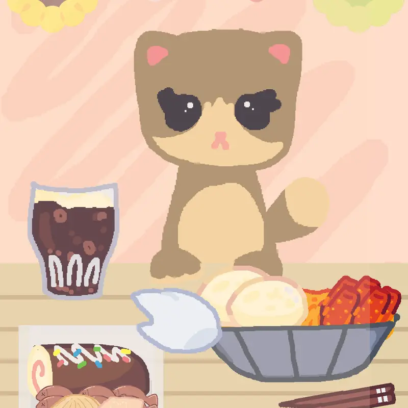 Congrats! You found a brown cat rarest by @Lizzy_silly