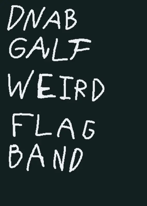 Weird Flag Band by @filmroll