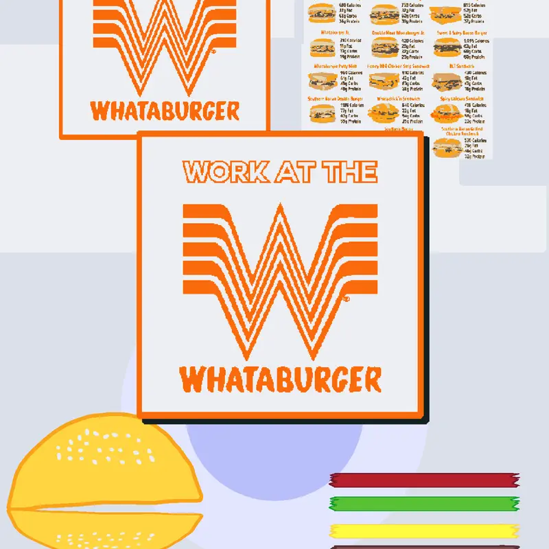 Work at the Whataburger by @SimpleAnimationProd