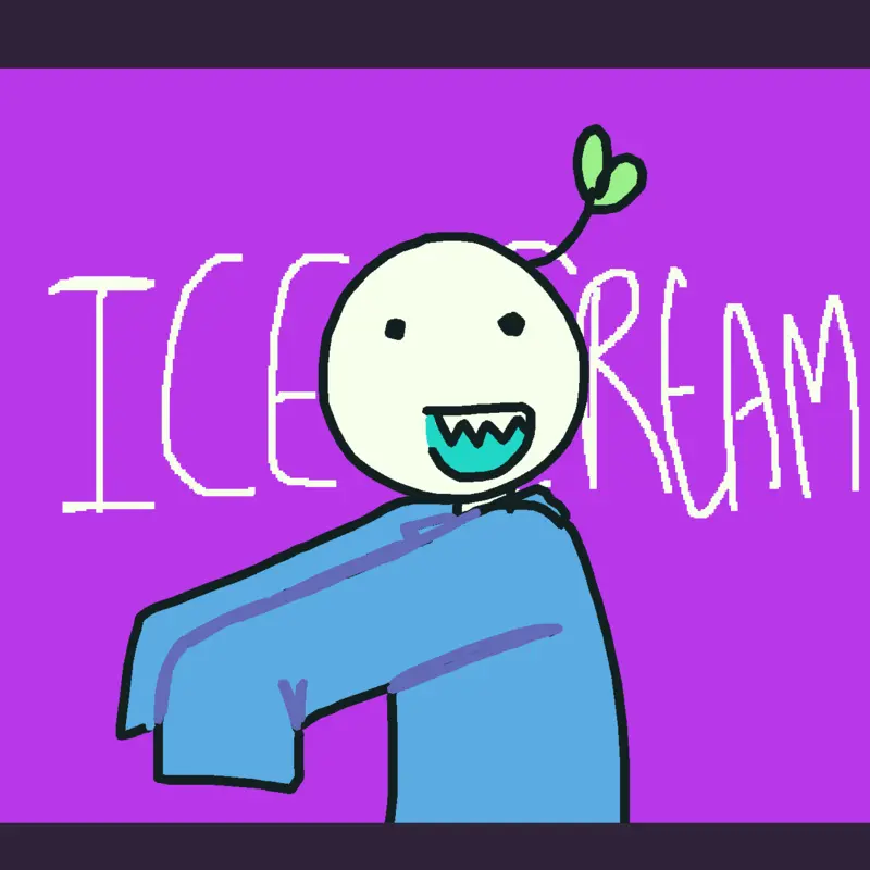 Ice cream yummy… by @blooppss