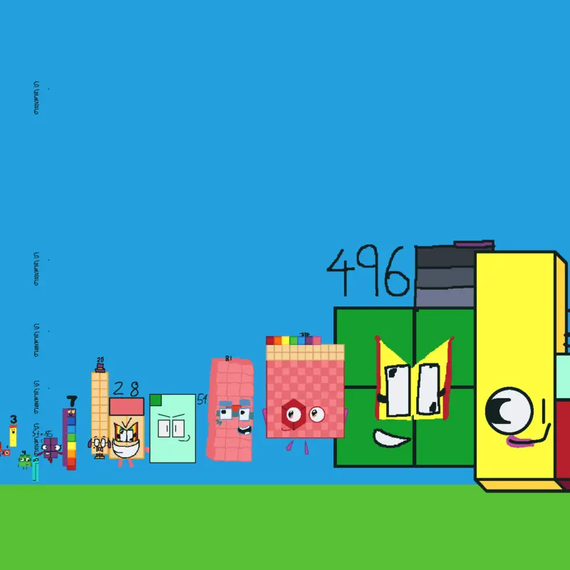 Numberblocks remix [negative added) by @JankaTrepov
