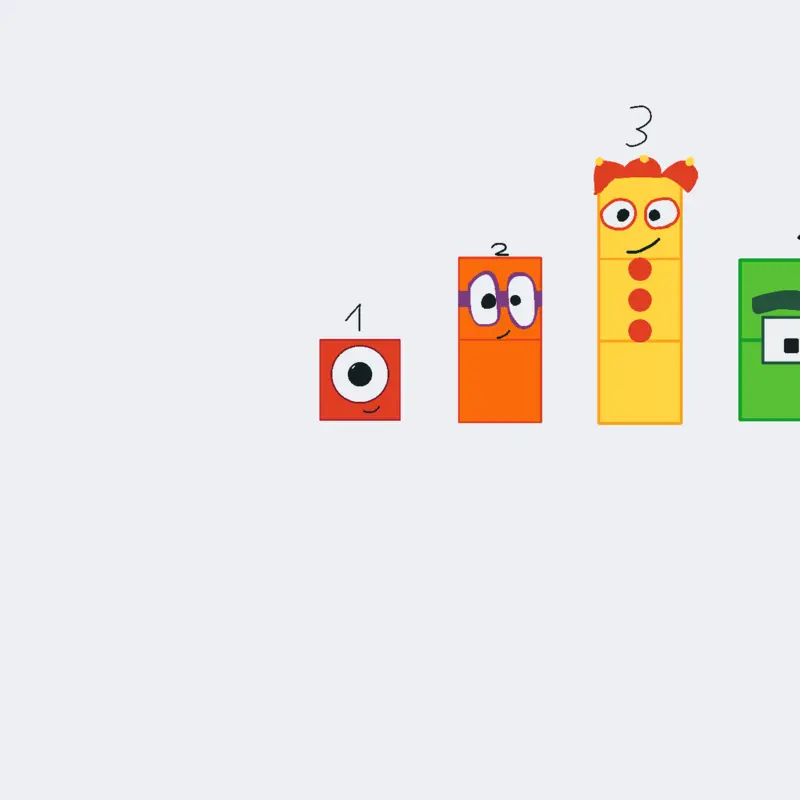 Numberblocks by @Rayyan_268