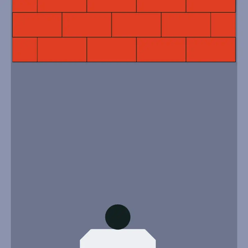 Brick breaker by @noniiiuiiiiiiii