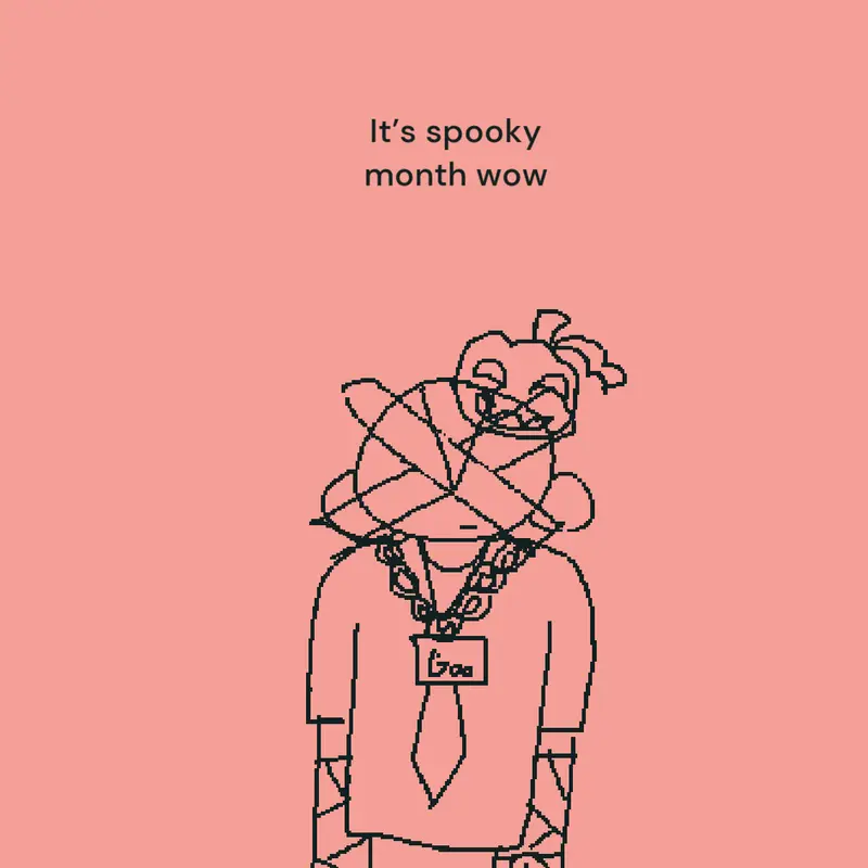 Spooky dookie by @Meowau