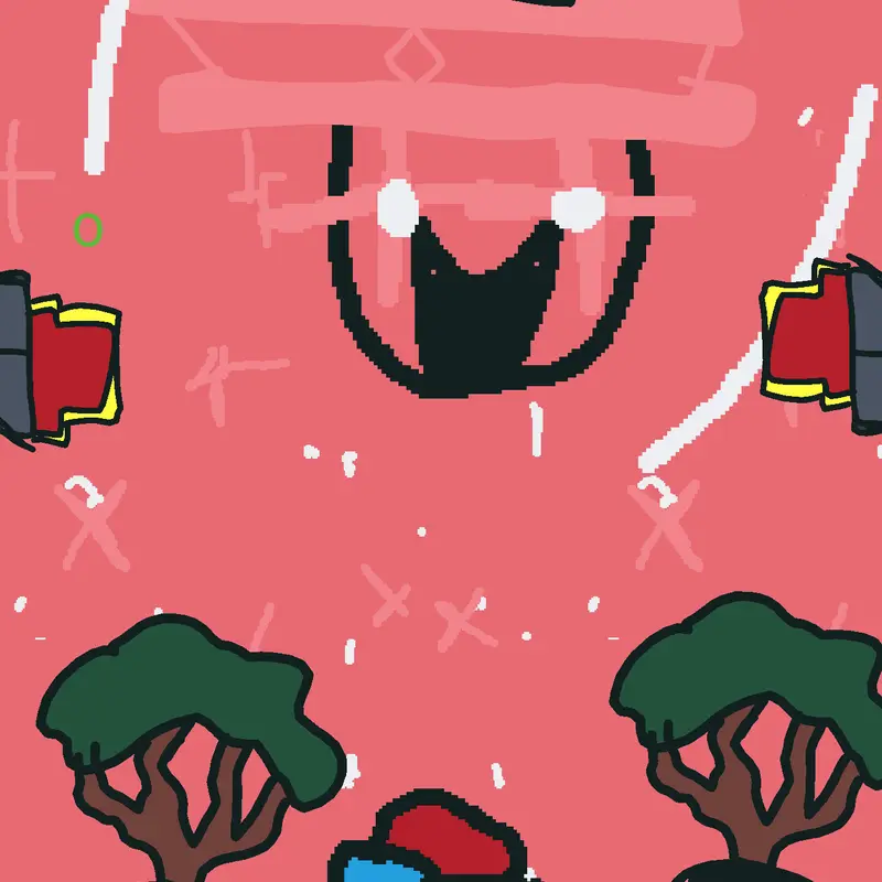Pink Cube Boss fight by @Skidmna4