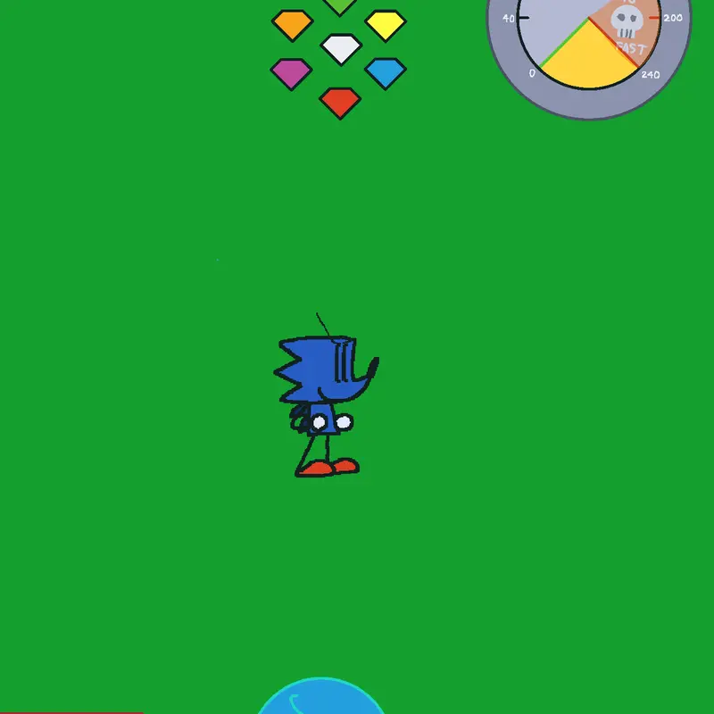 Sonic ruuuun!!! by @Bernascastle