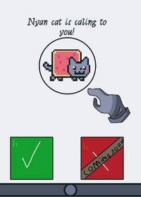 Nyan cat calling to you!