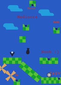The golf of difficulty