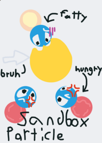 Sandbox particle