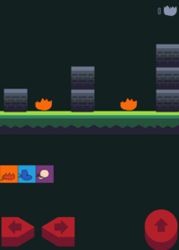 +1 Wall Jump & Collect Fire (update)