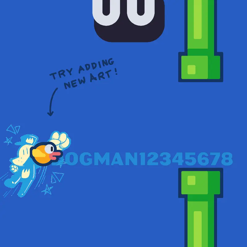 flappy bird by @dogman12345678