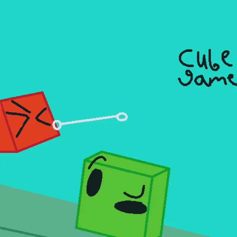 Cube Merging Game by @CheckerBoy