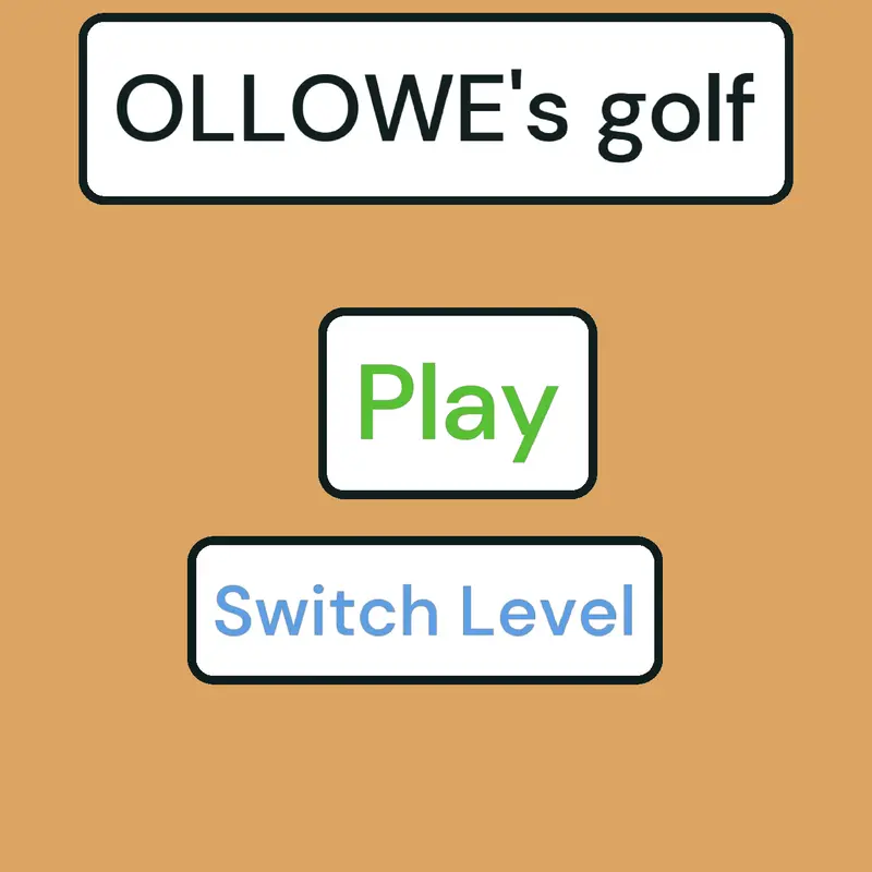 Game by @OLLOWE