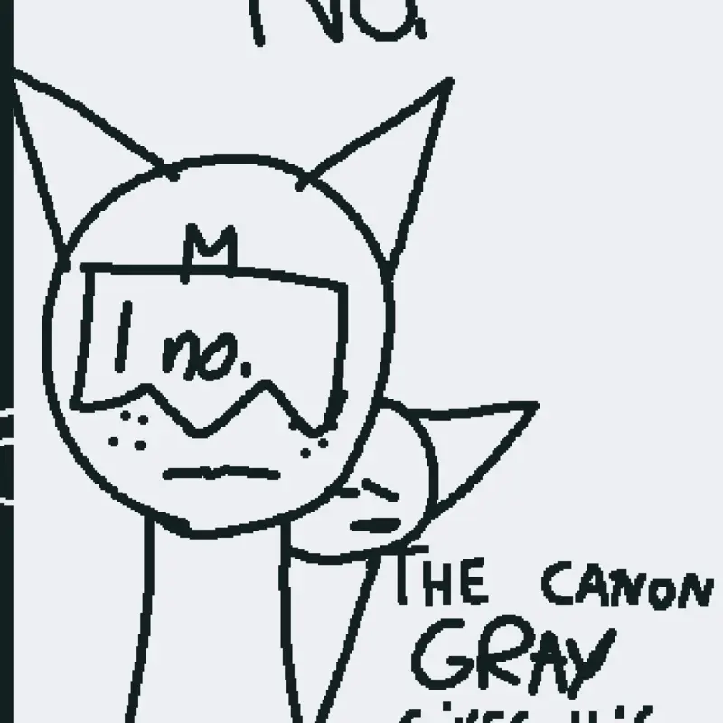 I love you gray by @egg130