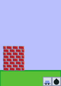 Destroy a wall.