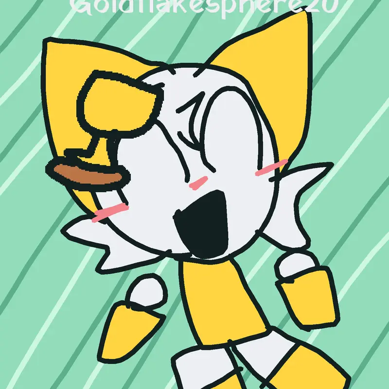 Goldflake :3 by @goldflakesphere20