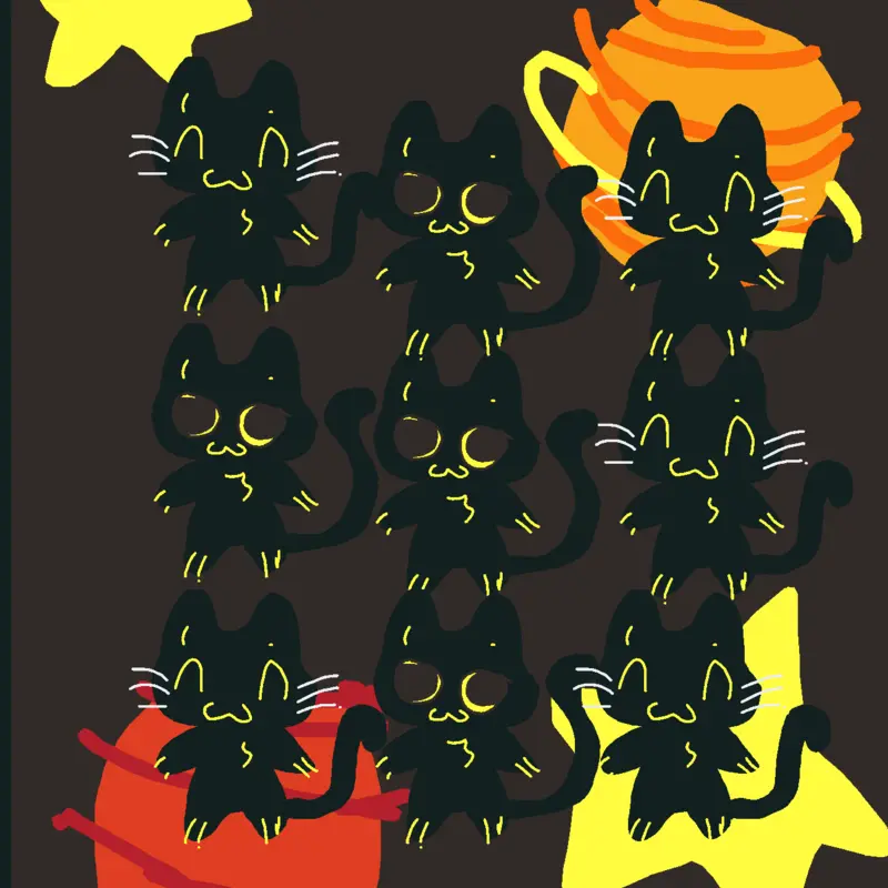 My second cat NASA. by @Leah123allcaps