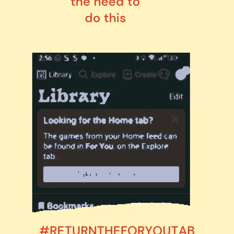 #RETURNTHEFORYOUTAB by @That_One_Castle_Guy