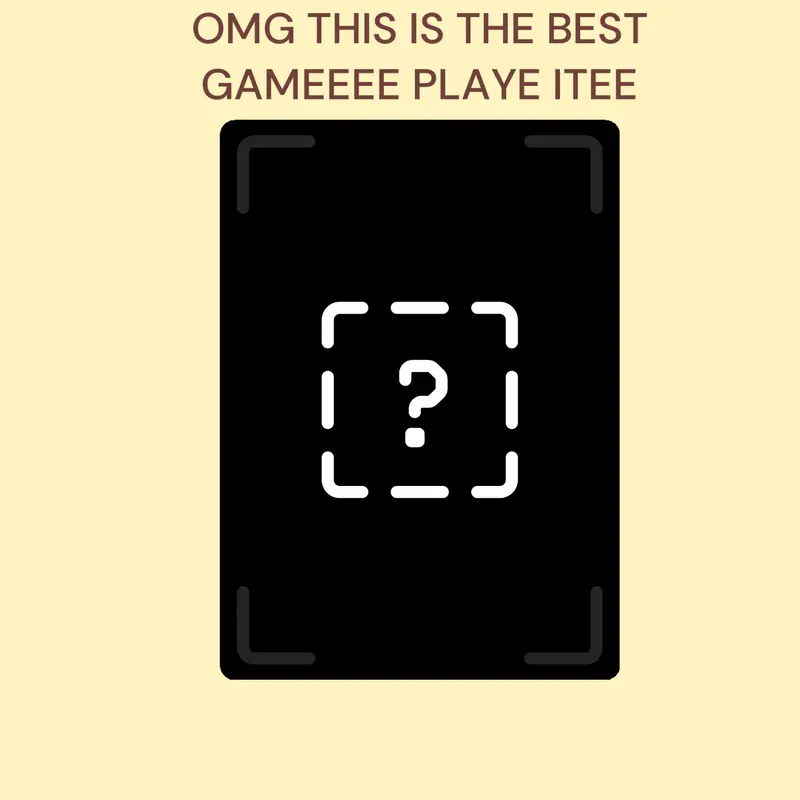 Game by @RANDOMDECKCREATOR