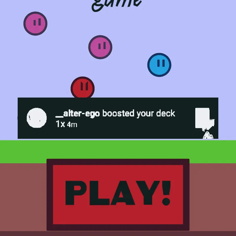 Ending game by @mister-bluebERROR