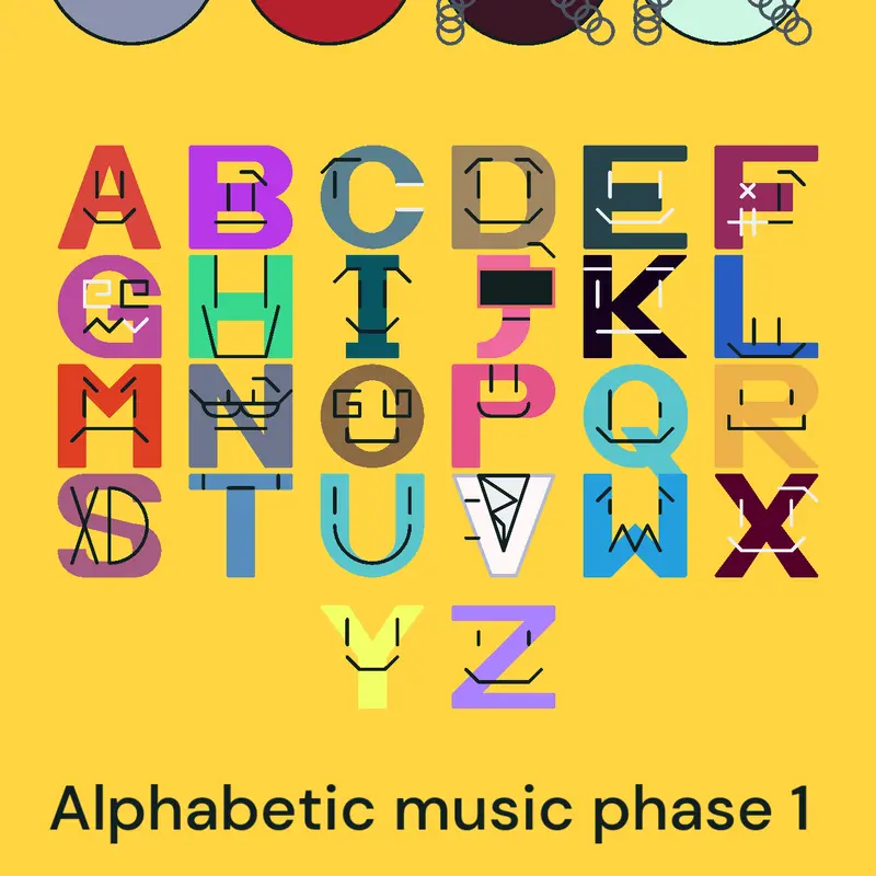 Alphabetic music phase 1 by @VerifybankMan