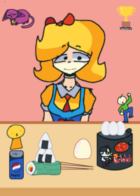 Let's feed miss dlight ^_^