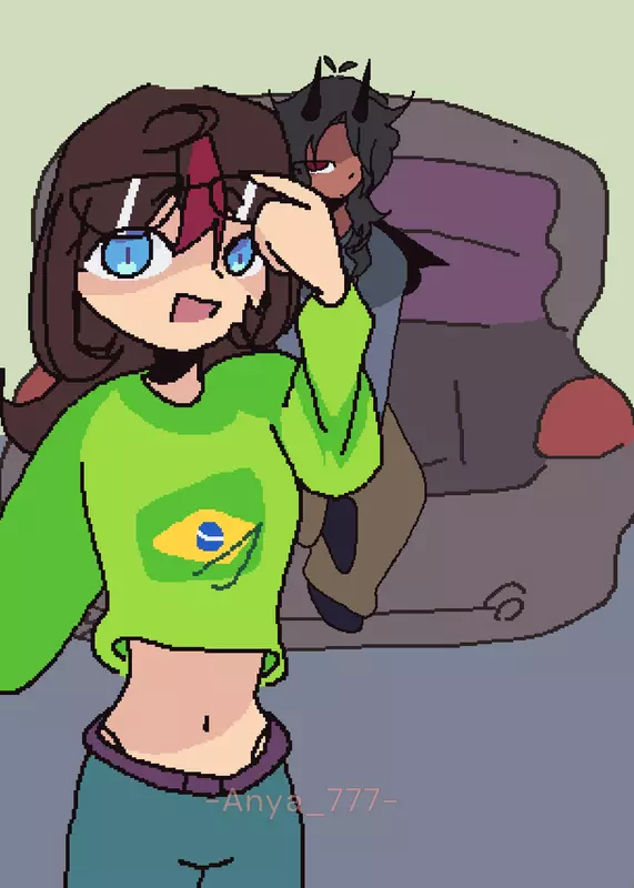 Come to Brazil (animation) by @-Anya_777-