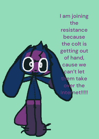 We need to join the resistance