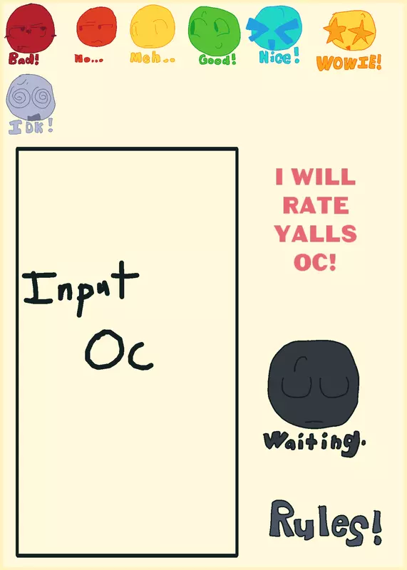 Rating ocs by @MGIVNICEGIRL
