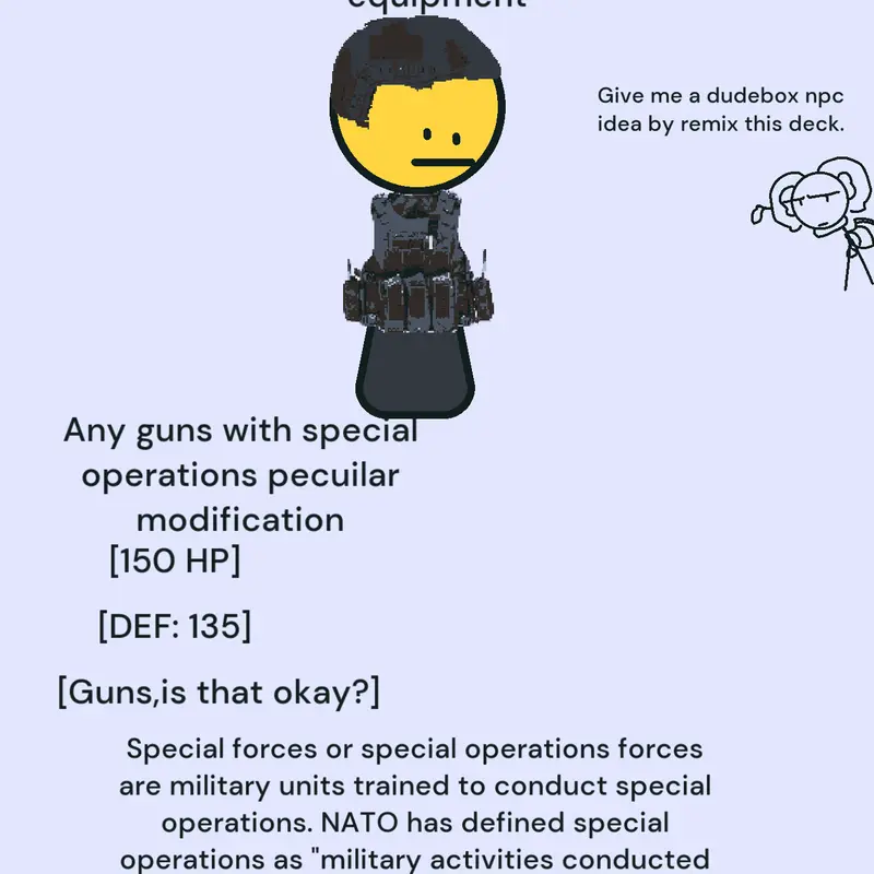 Game by @specialforces_character