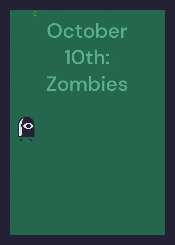 October 10th: Zombies by @RaibonVCB