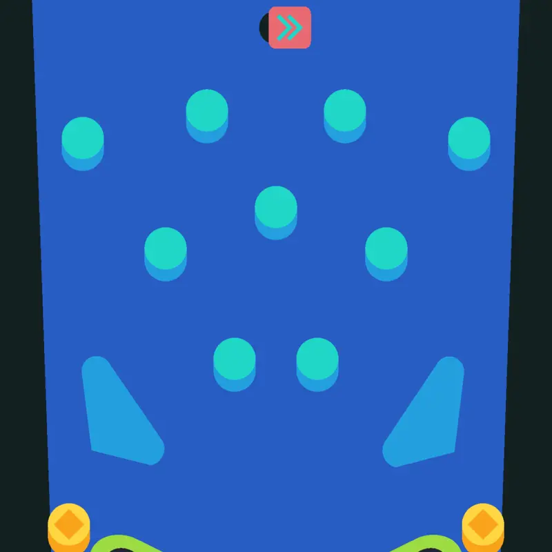 Pinball (pls restart the game to play by @diputssiyekra