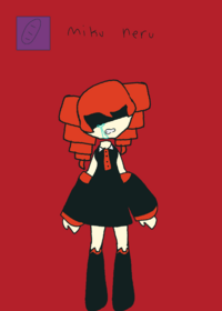 miku teto and neru ragdolls I made with...