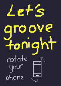 Let's groove tonight