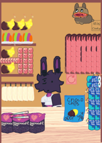 Not mine! Mukbang oc skin for intern!