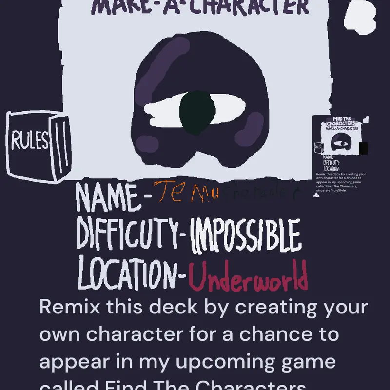 Game by @howwhatandwhere