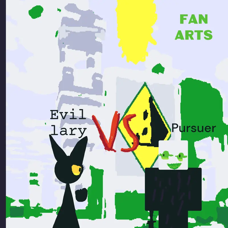 Evil lary vs pursuer by @Ivan_twotime