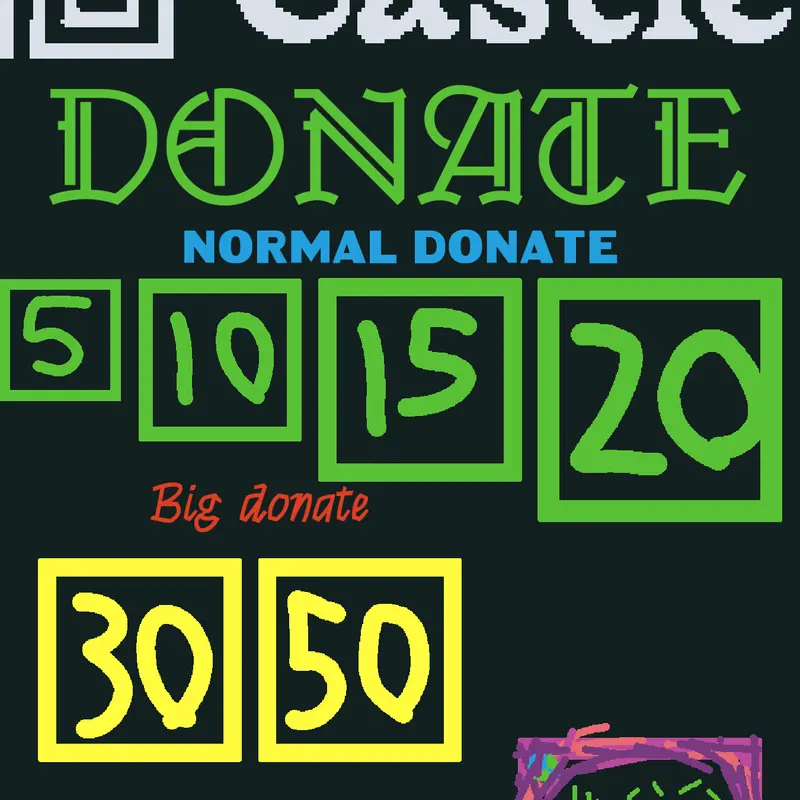 Donate please by @CLYDEREXGAMING