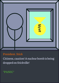 Nuclear Bomb on Stickville