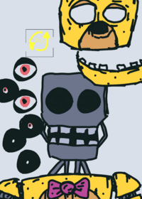 Dress up Endo as Spring Bonnie!