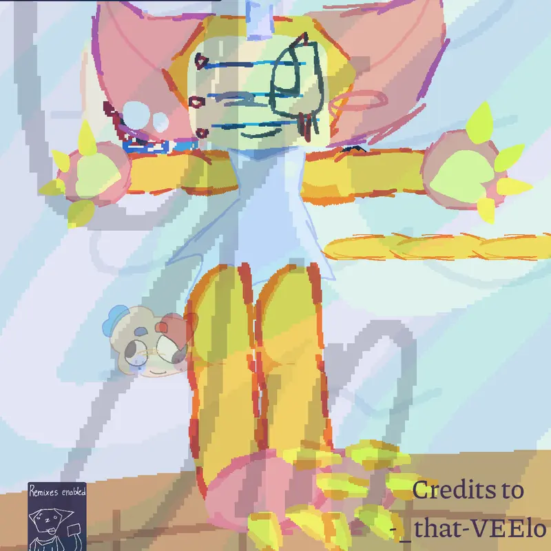 Scraps ragdoll by @PencePence