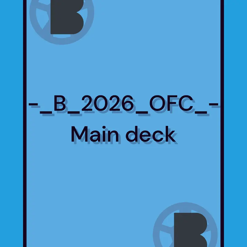 BEONTY MAIN DECK!!! by @-_B_2026_OFC_-