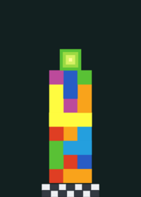 Green cube game