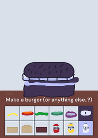 Burger maker making game kit #burger