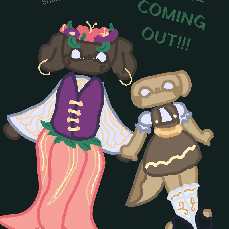Shelly and bassie c: by @sunandmoonshowfan