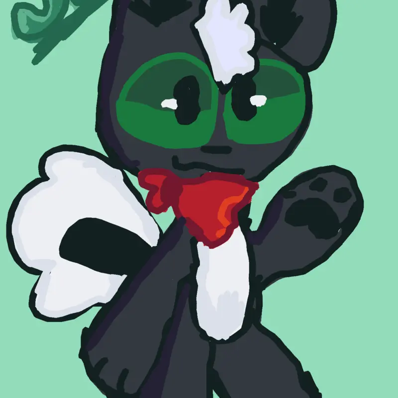 Stink! Skunk oc thing <3 by @CheddarChez