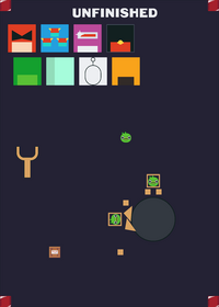 unfinished angry bird space